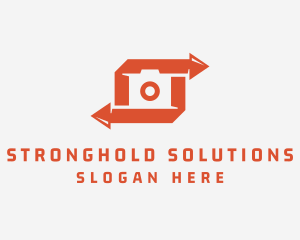 Camera Arrow Photography logo design