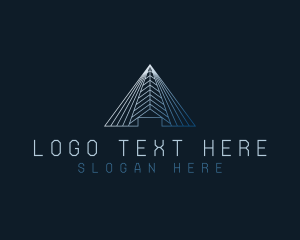 Technology - Pyramid Technology Developer logo design