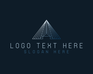 Pyramid - Pyramid Technology Developer logo design