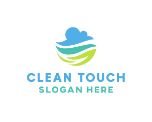 Hygiene - Nature Cloud Sky logo design