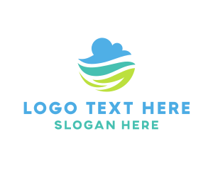 Hygiene - Nature Cloud Sky logo design