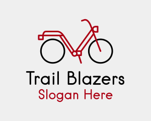 Bike Bicycle Outline logo design