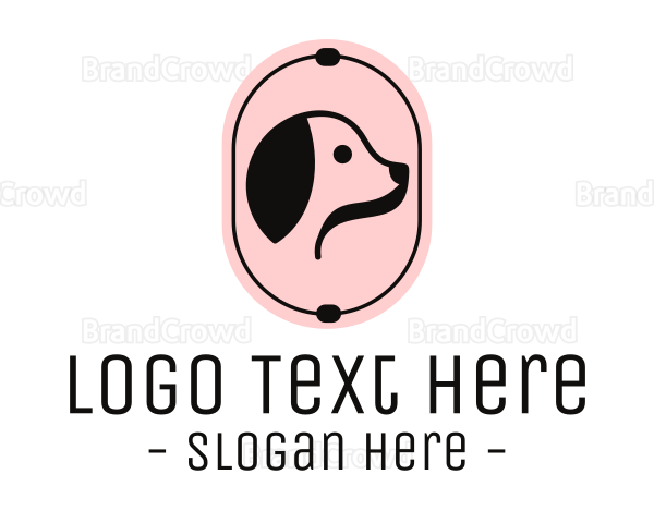 Pet Dog Tag Logo