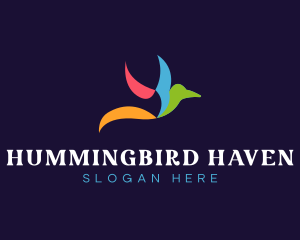 Flying Bird Aviary logo design