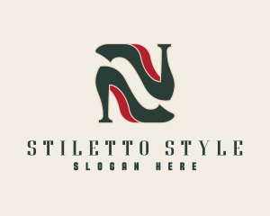 Stiletto - Stiletto Shoe Fashion logo design