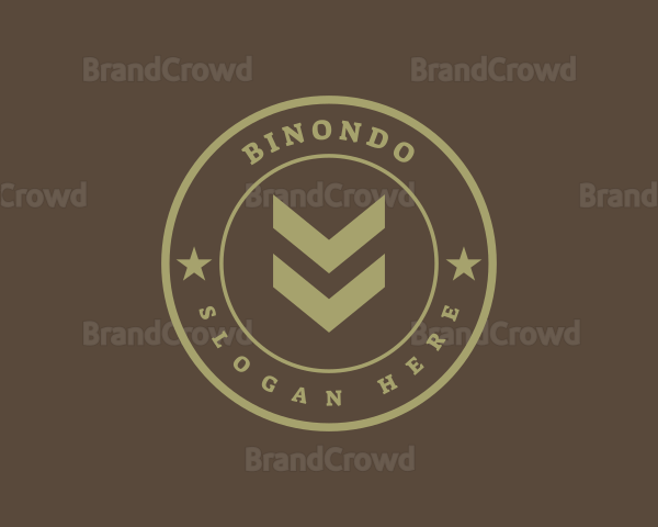 Military Rank Badge Logo