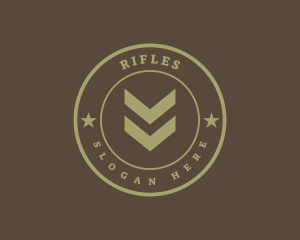 Military Rank Badge Logo