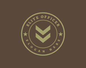 Officer - Military Rank Badge logo design