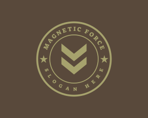 Military Rank Badge logo design