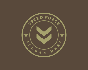 Military Rank Badge logo design