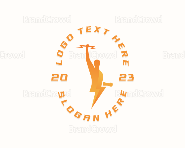 Human Electric Thunder Logo