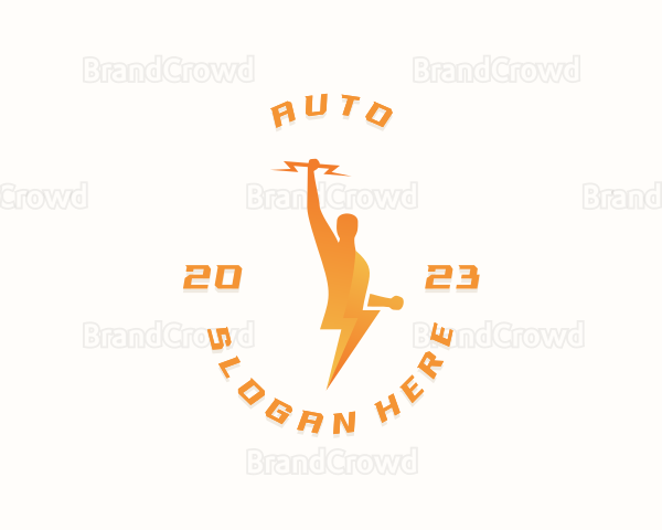 Human Electric Thunder Logo