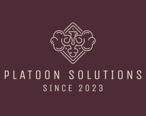 Platoon - Diamond Eagle Cloud logo design