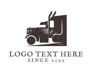 Vehicle - Cargo Truck Automotive logo design