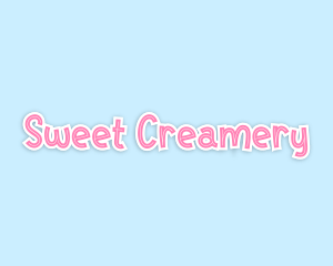 Cute Cartoon Sweets logo design