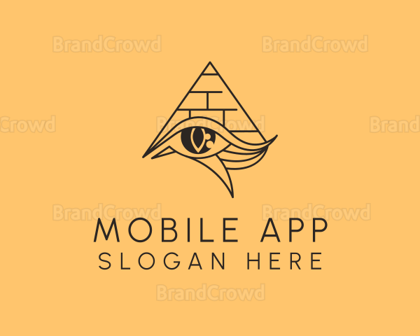 Egyptian Horus Eye Logo