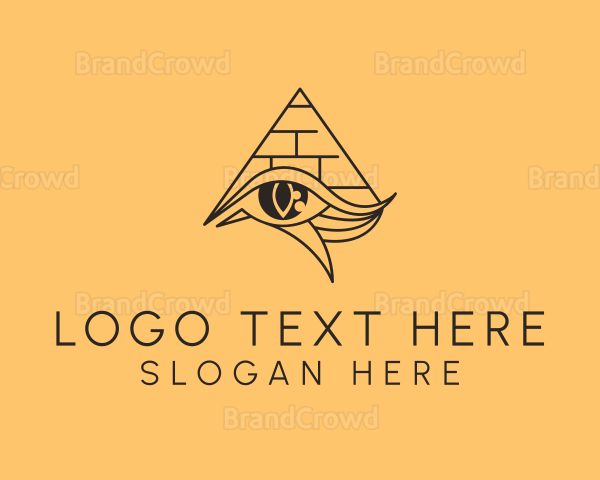 Egyptian Horus Eye Logo