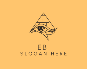 Fashion - Egyptian Horus Eye logo design