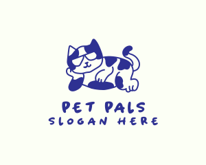 Pet Cool Cat logo design