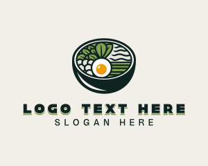 Napa Cabbage - Vegetable Restaurant Dining logo design