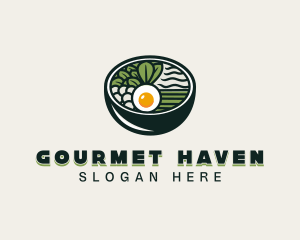 Vegetable Restaurant Dining logo design