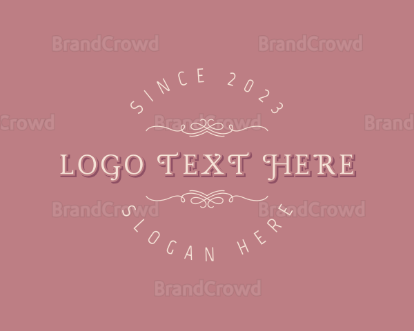 Elegant Feminine Boutique Logo