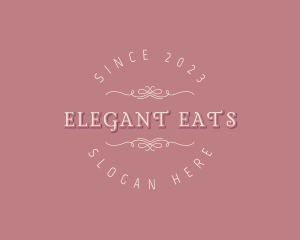 Elegant Feminine Boutique logo design