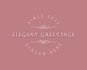 Elegant Feminine Boutique logo design