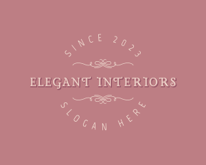 Elegant Feminine Boutique logo design