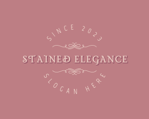 Elegant Feminine Boutique logo design