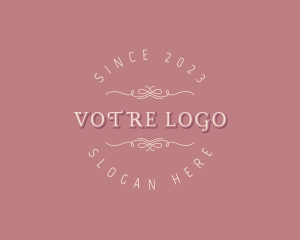 Antique - Elegant Feminine Boutique logo design