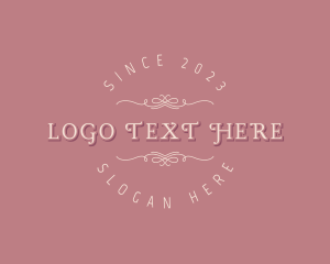 Antique - Elegant Feminine Boutique logo design