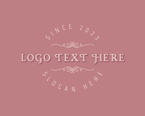 Round - Elegant Feminine Boutique logo design