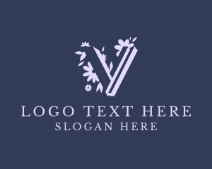 Flower Florist Gardening Logo