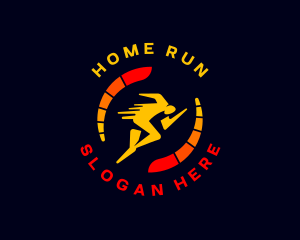 Running Man Fitness logo design