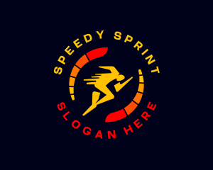 Sprint - Running Man Fitness logo design