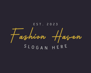 Clothing - Elegant Business Clothing logo design