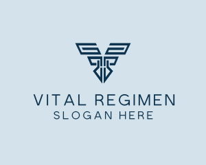 Generic Wing Letter V logo design