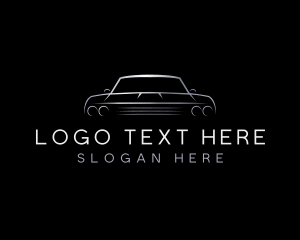 Black And White - Car Vehicle Garage logo design