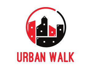 Urban City Builidng logo design