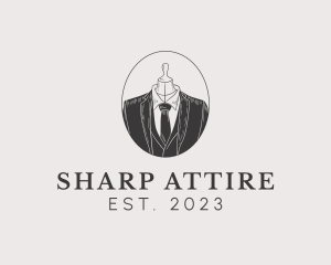 Suit - Men Suit Tailor logo design