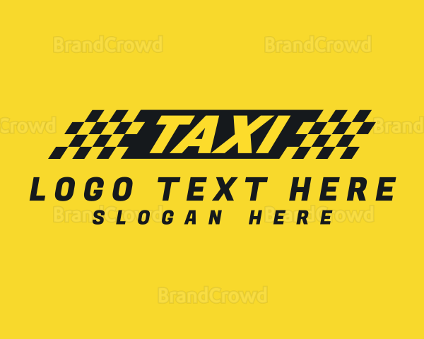 Taxi Cab Rental Transport Logo