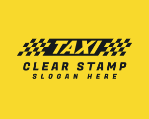 Taxi Cab Rental Transport  Logo