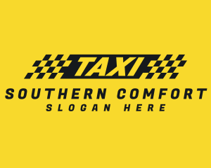 Taxi Cab Rental Transport  Logo