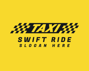 Taxi Cab Rental Transport  logo design