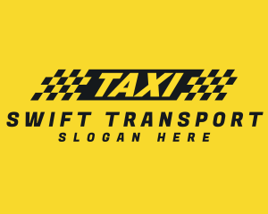 Taxi Cab Rental Transport  logo design