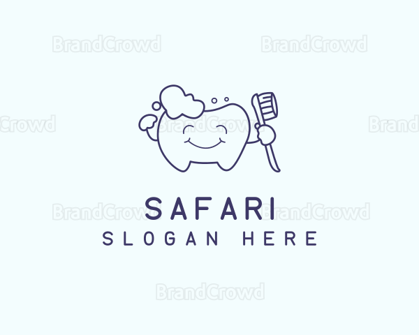 Tooth Oral Hygiene Logo