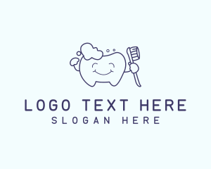 Endodontist - Tooth Oral Hygiene logo design