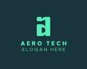 Tech Startup Letter A logo design