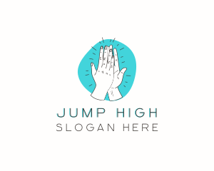 High Hands Greet logo design